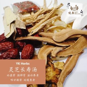 灵芝长寿汤 Ganoderma Herbal Soup