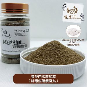 YK Herbs 排毒瘦身燃脂丸(参苓白术散加减)