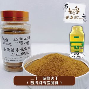 二十一味降火王(普济消毒饮加减)